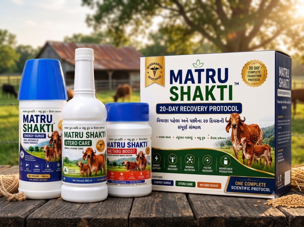 MATRU SHAKTI 20-Day Kit Farm Barn View | માતૃ શક્તિ કિટ ડેરી ફાર્મ પરિવેશ